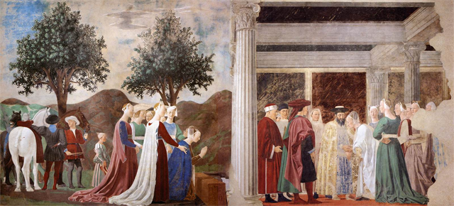Piero della Francesca, Salomone e la Regina di Saba