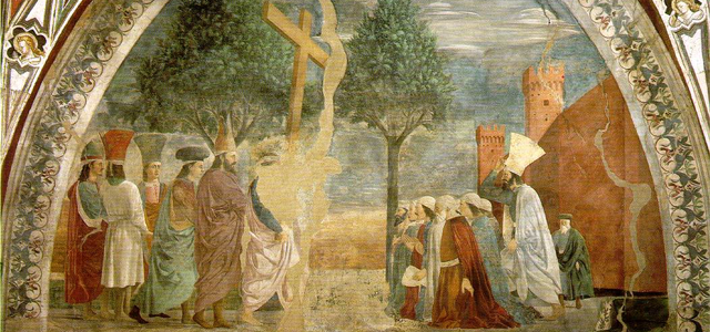 Piero della Francesca, Esaltazione della Croce